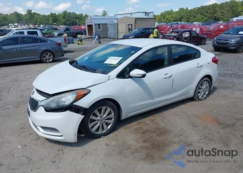2015 Kia Forte Lx z USA, uszkodzony, nr VIN KNAFX4A66F5355828